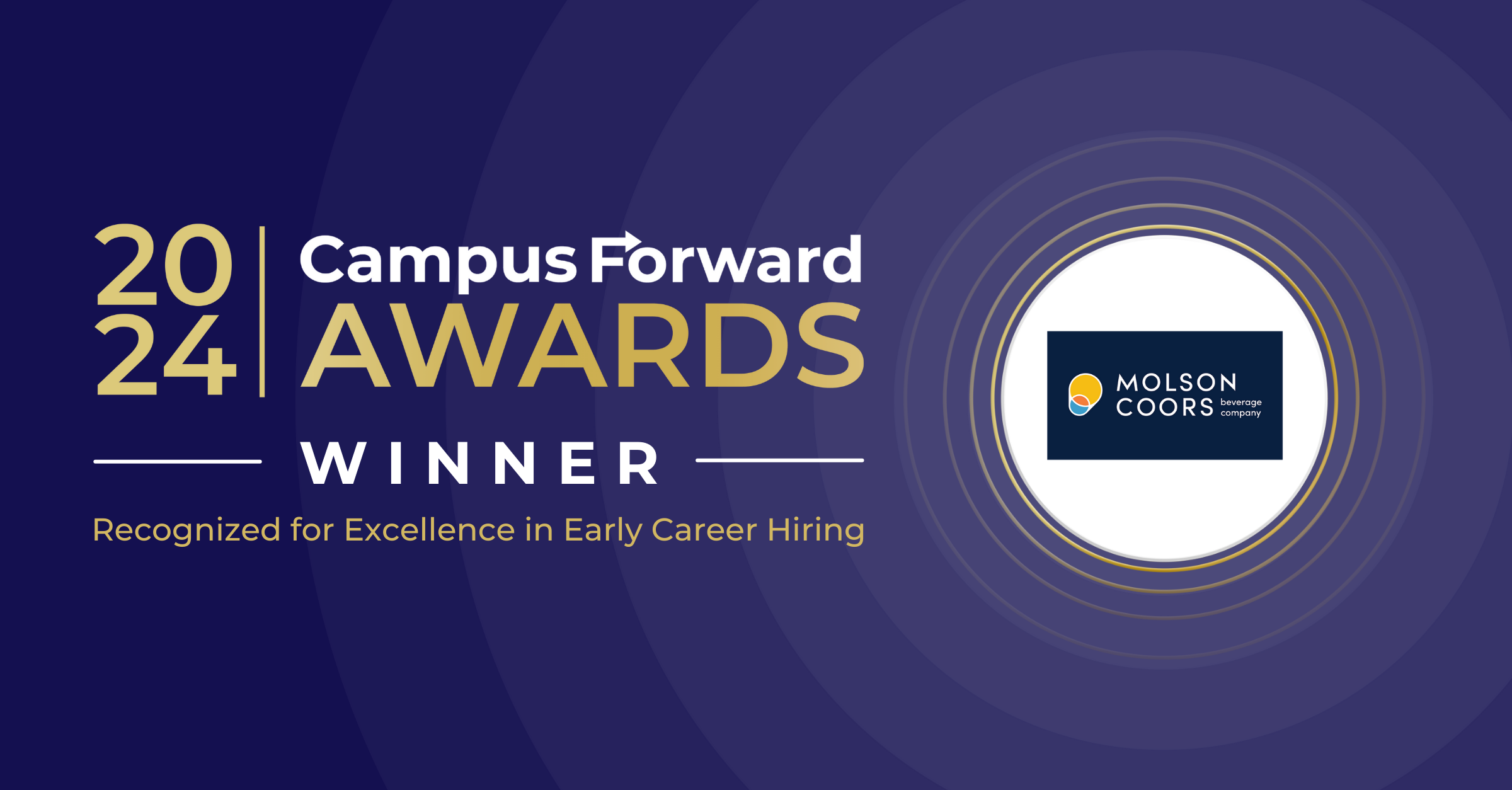 Molson Coors Beverage Company | 2024 Campus Forward Award Winner